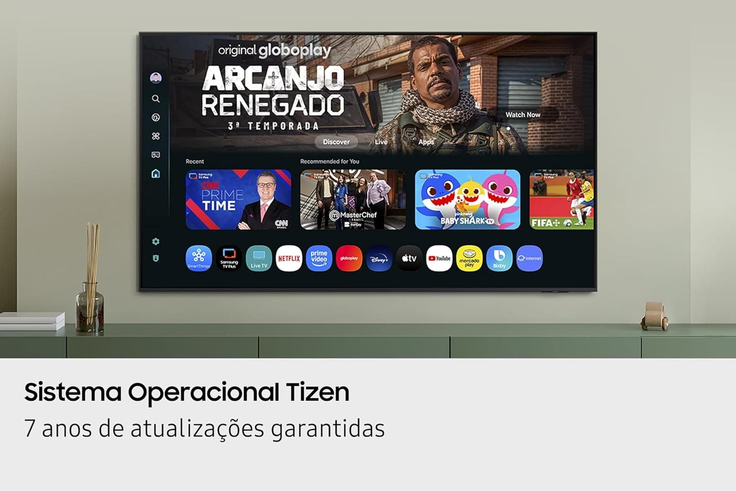 Samsung Smart TV 50" Crystal UHD 4K U8600F 2025 - Imagem 4