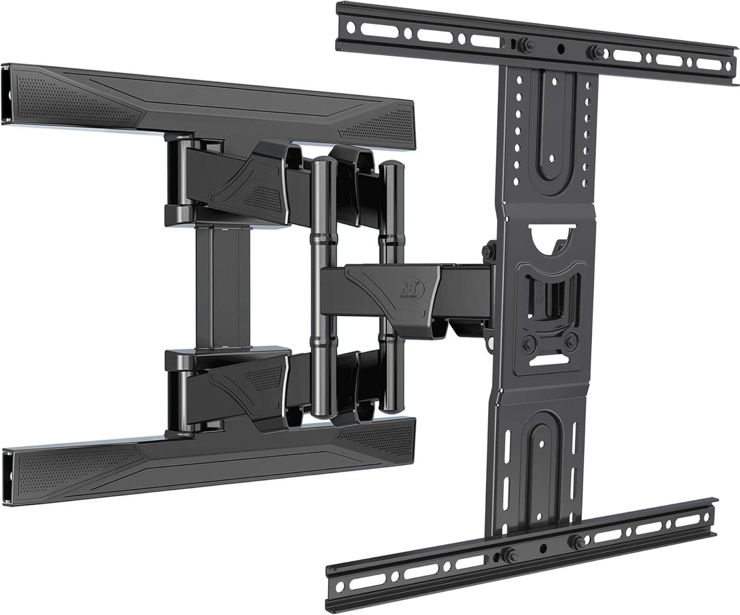 Suporte de TV NB North Bayou para parede, suporte de TV articulado giratório para a maioria das televisões de tela plana de 45 a 75 polegadas compatíveis com VESA 200 x 200 até 600