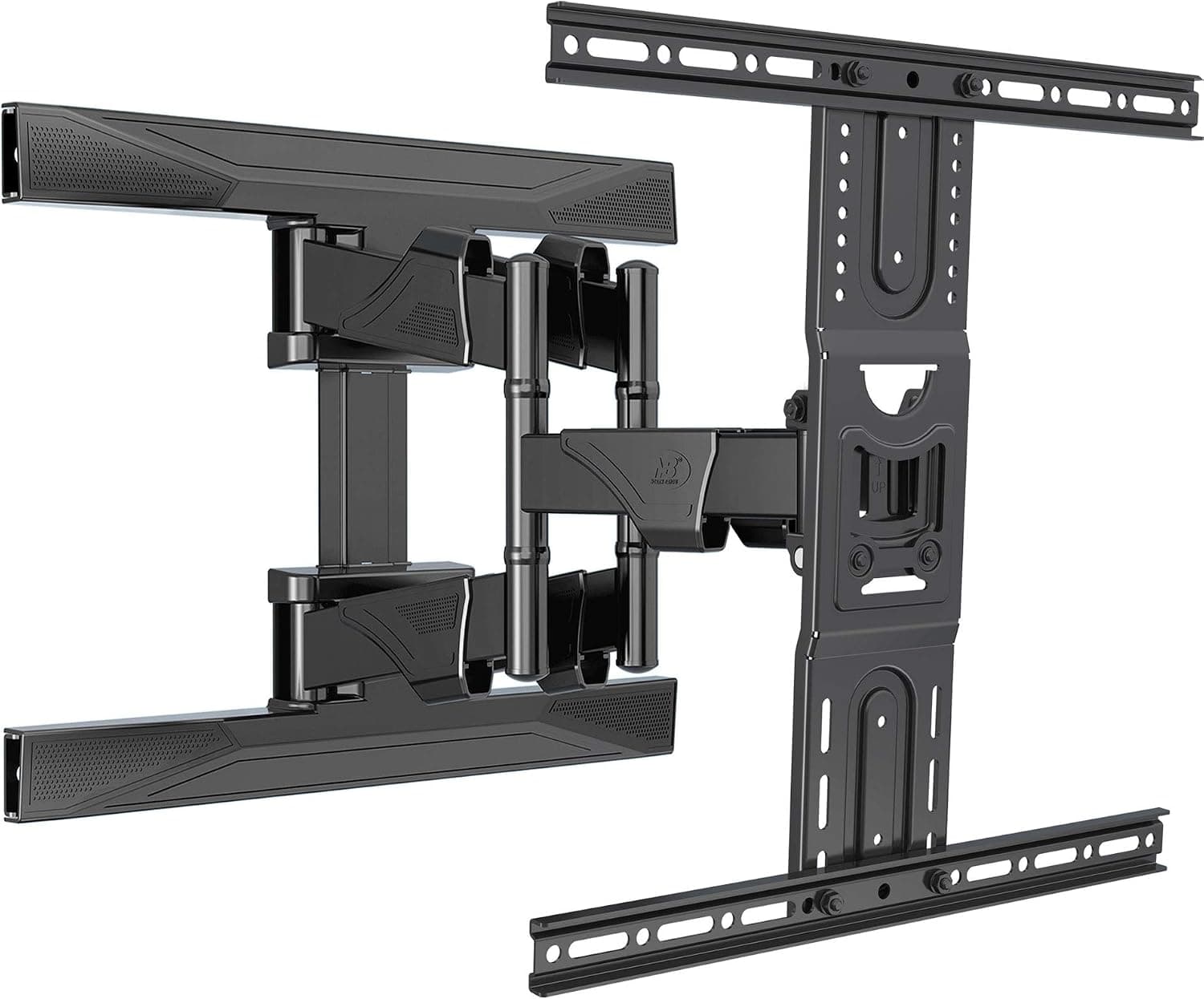 Suporte de TV NB North Bayou para parede, suporte de TV articulado giratório para a maioria das televisões de tela plana de 45 a 75 polegadas compatíveis com VESA 200 x 200 até 600
