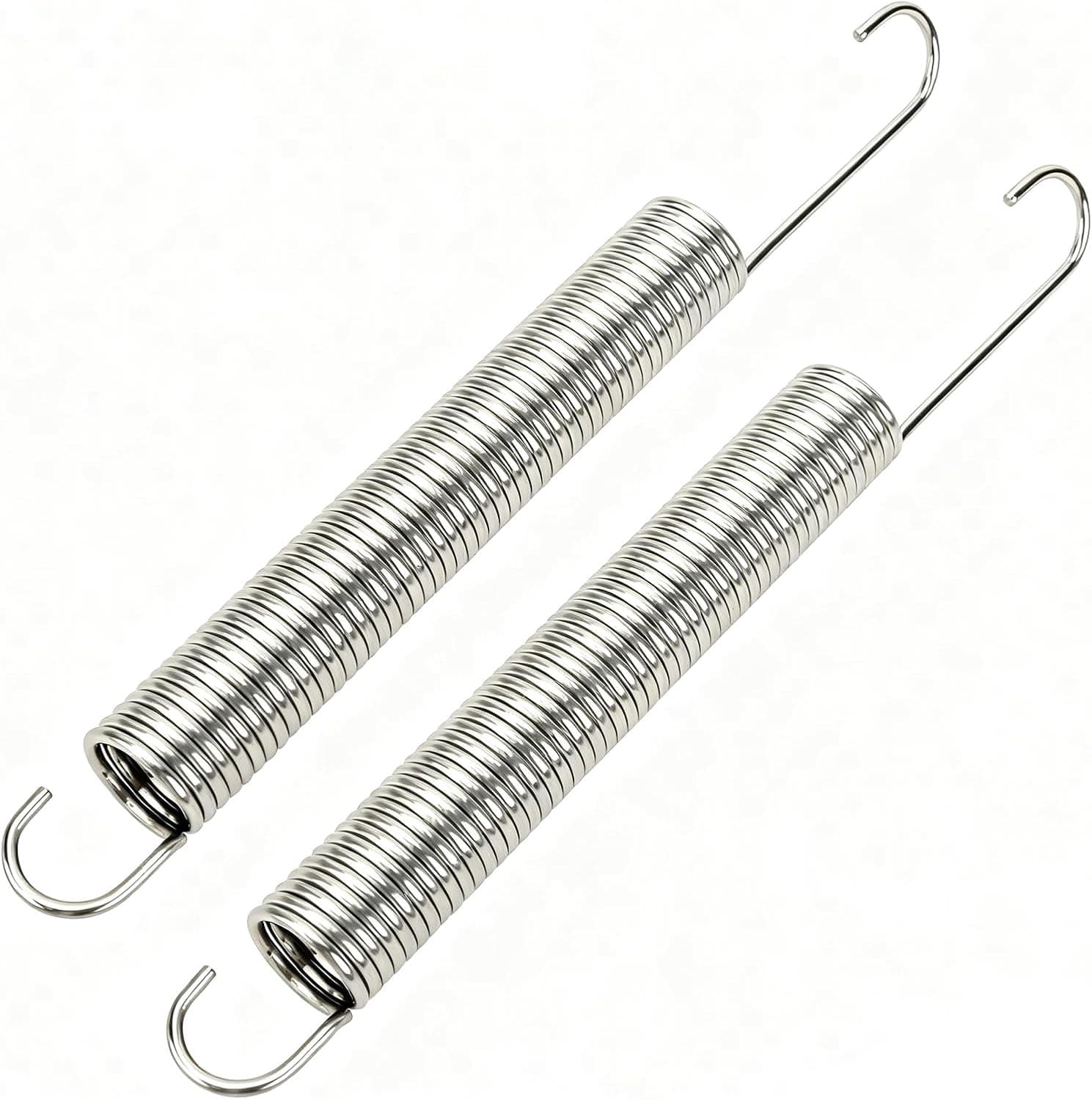 GUPO 18 cm (2 peças) Substituição de aço inoxidável poltrona reclinável sofá cadeira mecanismo mola de tensão - estilo gancho de pescoço longo