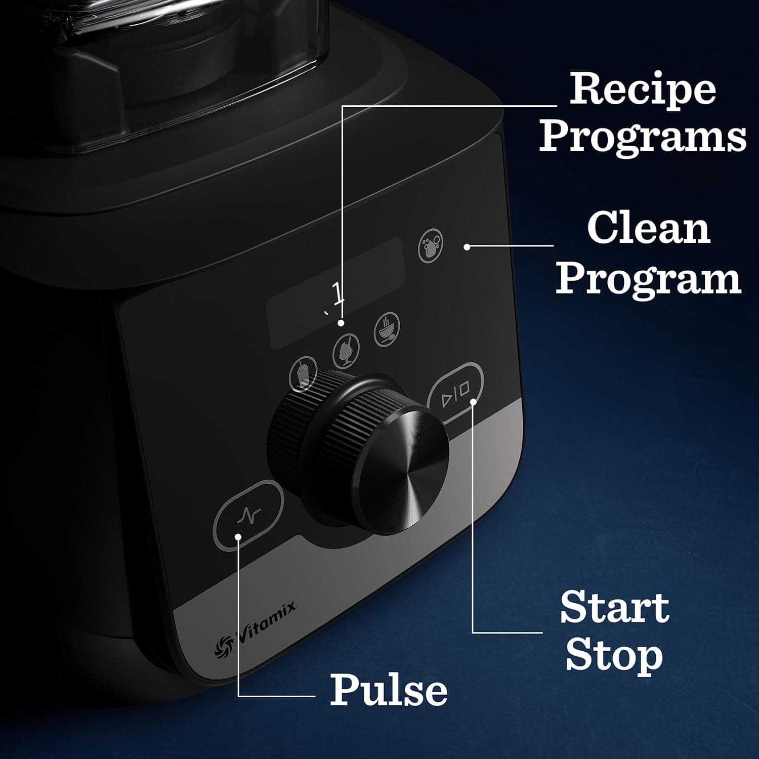 Vitamix Ascent X3 Liquidificadora, grau profissional, 3 programas de mistura predefinidos, recipiente de 40 onças, auto-limpeza, branco polar - Imagem 4
