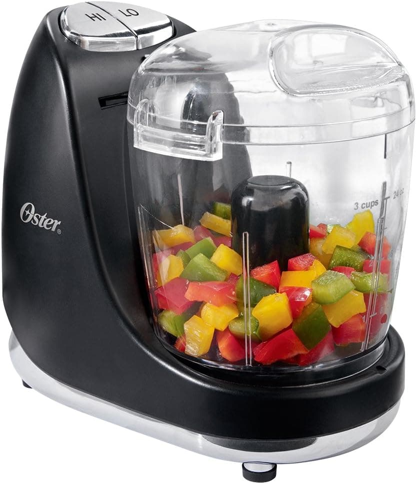 Oster Mini Processador Chromer, 220V, Preto, 125W, 3320 - Imagem 4