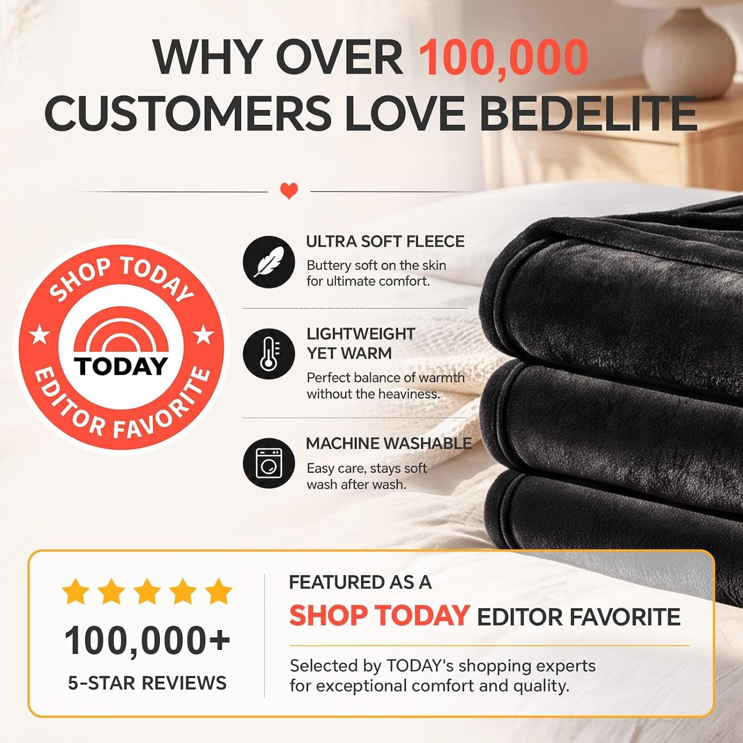 BEDELITE Cobertor de lã tamanho solteiro de linho de aveia para sofá e cama, cobertor felpudo luxuoso de pelúcia 152 x 203 cm, cobertor supermacio, quente, leve para viagem, acampamento - Imagem 3