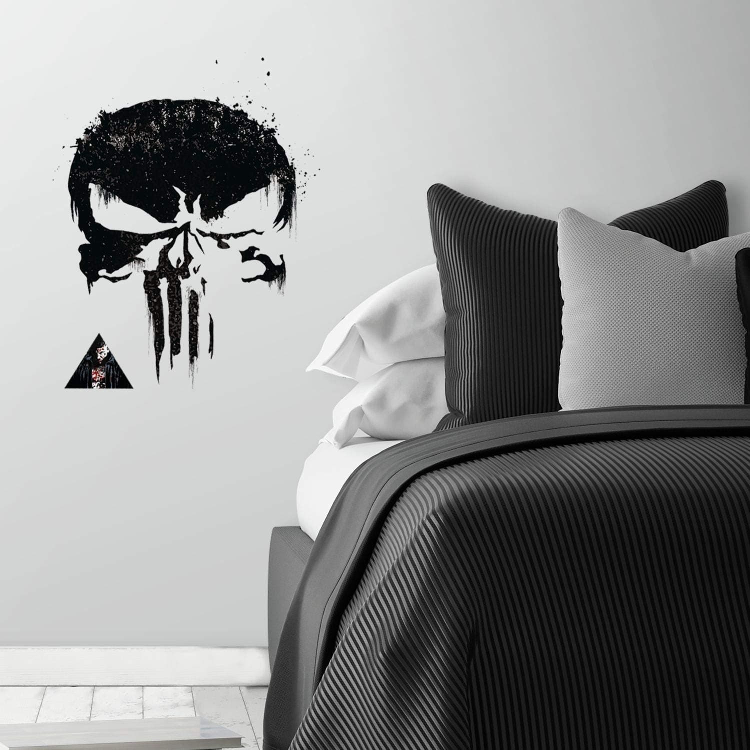 RoomMates Decalque de parede gigante The Punisher Peel And Stick