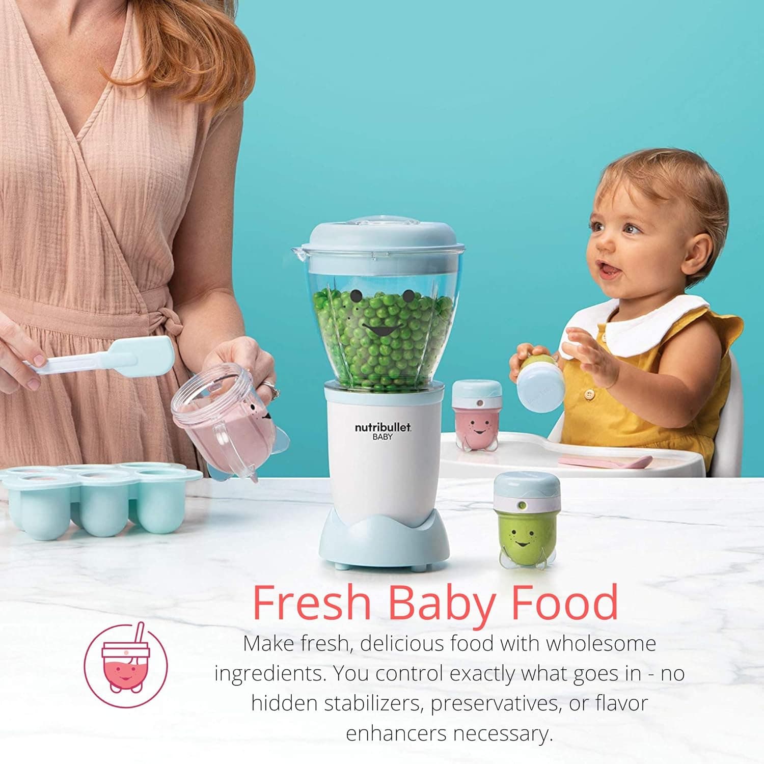 Nutribullet Baby - O sistema completo de preparação de alimentos para bebês - Imagem 4