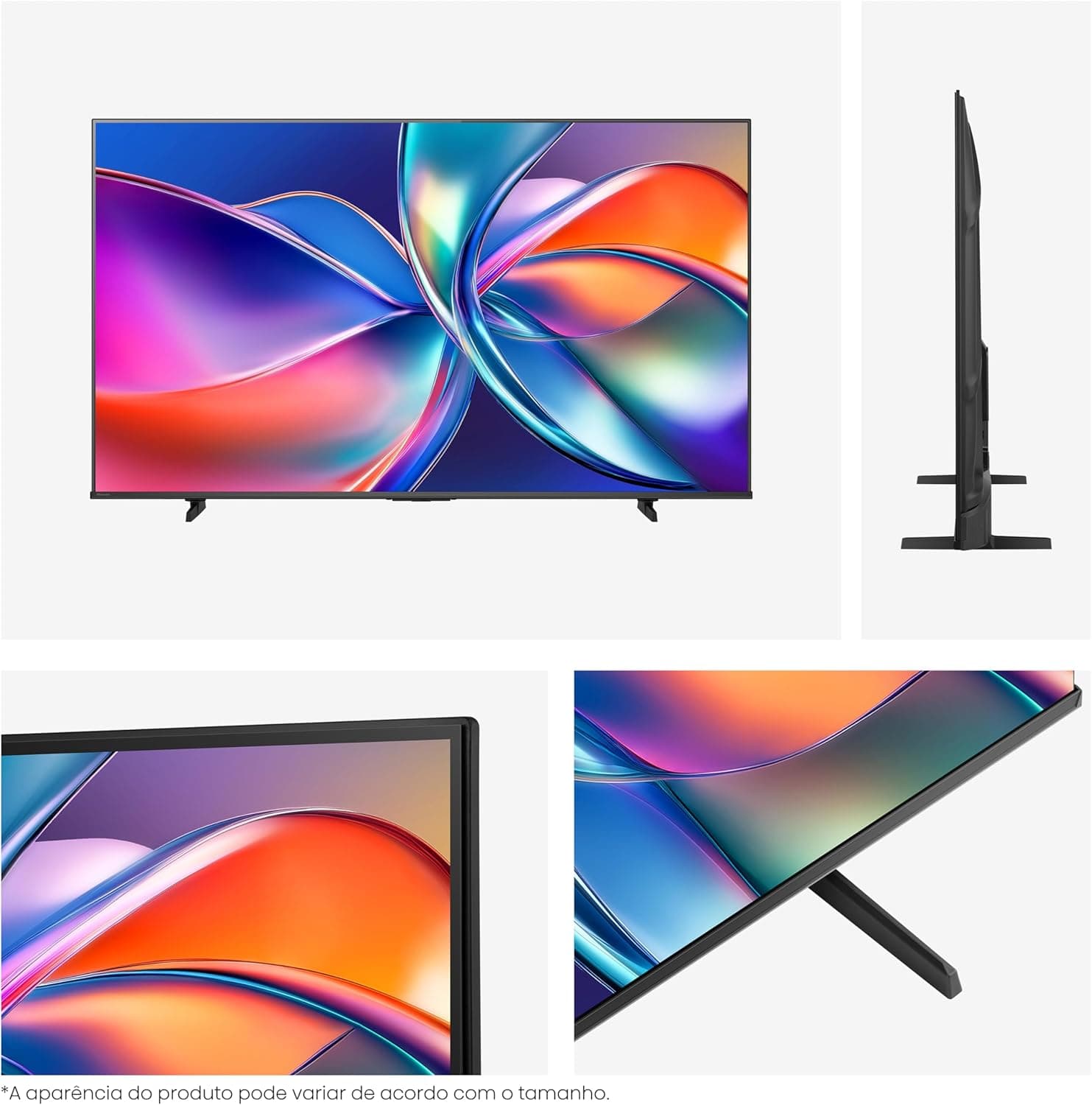 Hisense Smart TV UHD 4K QLED 75" Polegadas 75Q6QV com HDR10+, Dolby Atmos, Sports Mode, Game Mode Plus e Compatível com Alexa - Imagem 3