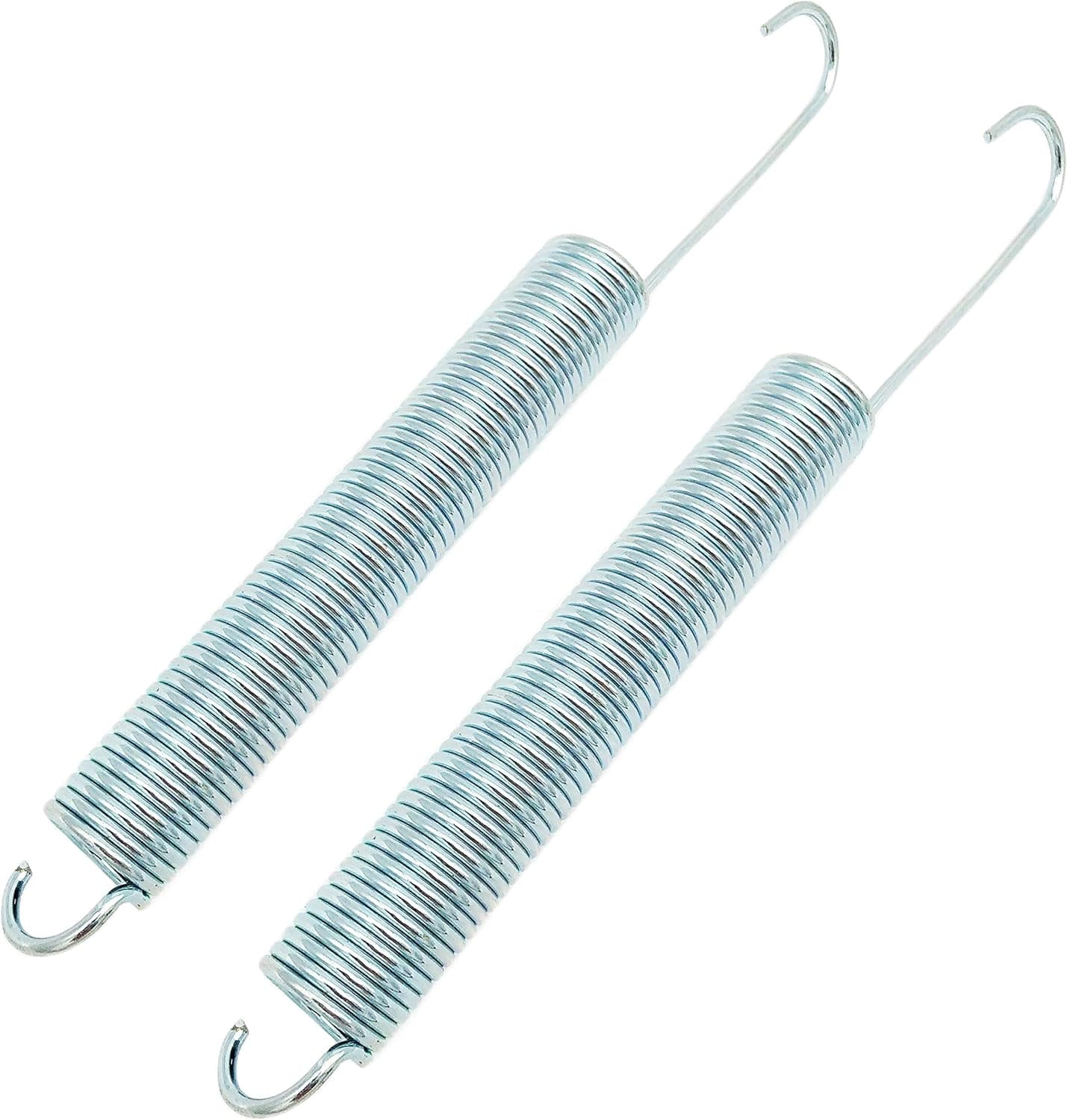 Mecanismo de substituição para poltrona reclinável de 17,78 cm, molas de tensão, gancho de pescoço longo, cor prata (pacote com 2)