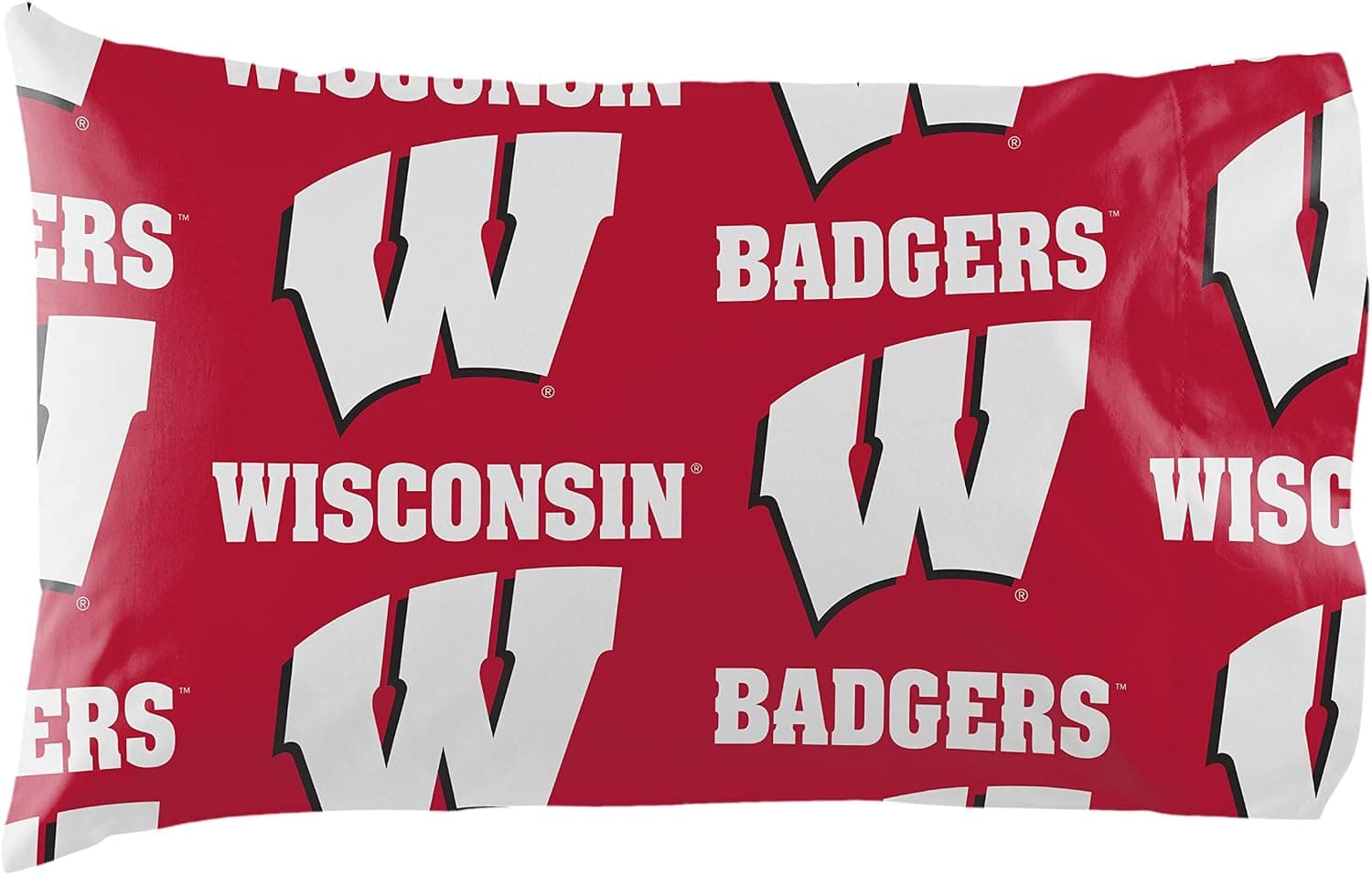 Northest NCAA Wisconsin Badgers conjunto de cama em uma bolsa, solteiro, giratório - Imagem 4